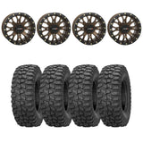 System 3 Bronze SB-4 Beadlock & Sedona Rockabilly Wheel & Tire Kit