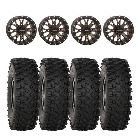 System 3 Bronze SB-4 Beadlock & System 3 ATX470 All Terrain Xtreme Wheel & Tire Kit