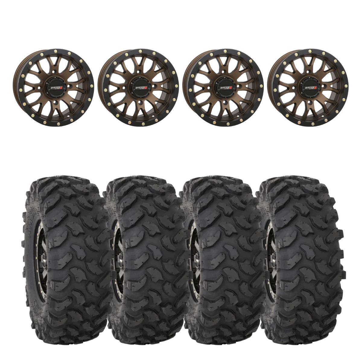 System 3 Bronze SB-4 Beadlock & System 3 Offroad XTR370 Wheel & Tire K