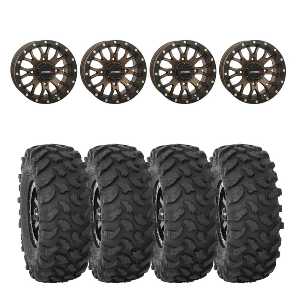 System 3 Bronze SB-4 Beadlock & System 3 Offroad XTR370 Wheel & Tire K
