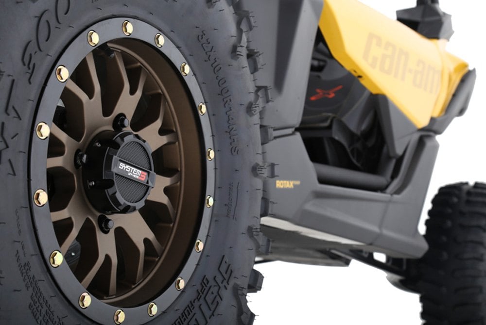 System 3 Bronze SB-4 Beadlock & System 3 RC500 10 Ply Rock Crawler Wheel & Tire Kit