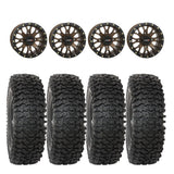 System 3 Bronze SB-4 Beadlock & System 3 RC500 10 Ply Rock Crawler Wheel & Tire Kit