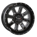 System 3 Gloss Black ST-4 & Maxxis Radial Roxxzilla Wheel & Tire Kit
