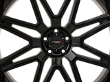 System 3 Gloss Black ST-7 & System 3 XT400W Xtreme Mud Wheel & Tire Kit