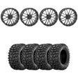 System 3 Grey ST-3 & Sedona Buzz Saw RT Wheel & Tire Kit