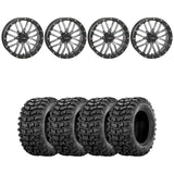 System 3 Grey ST-3 & Sedona Buzz Saw RT Wheel & Tire Kit