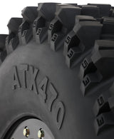 System 3 Gunmetal Grey SB-6 Beadlocks & System 3 ATX470 All Terrain Xtreme Wheel & Tire Kit