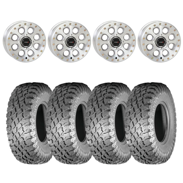 System 3 Machined SB-7 Beadlock & Atturo Trail Blade X/T Wheel & Tire Kit