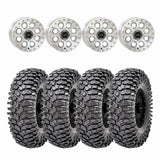 System 3 Machined SB-7 Beadlock & Maxxis Radial Roxxzilla Wheel & Tire Kit