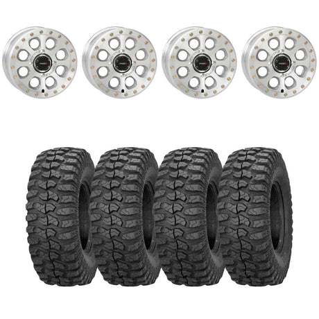 System 3 Machined SB-7 Beadlock & Sedona Rockabilly Wheel & Tire Kit