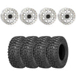 System 3 Machined SB-7 Beadlock & Sedona Trail Saw Wheel & Tire Kit