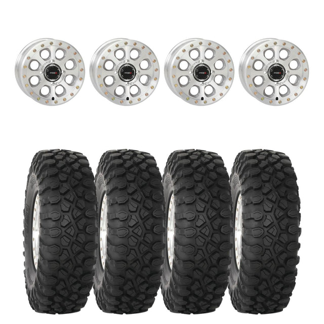 System 3 Machined SB-7 Beadlock & System 3 Radial XC450 Wheel & Tire Kit