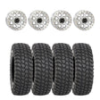 System 3 Machined SB-7 Beadlock & System 3 Radial XCR350 UTV Wheel & Tire Kit