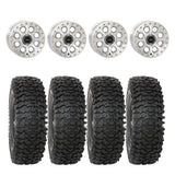 System 3 Machined SB-7 Beadlock & System 3 RC500S 8 Ply Rock Crawler Wheel & Tire Kit