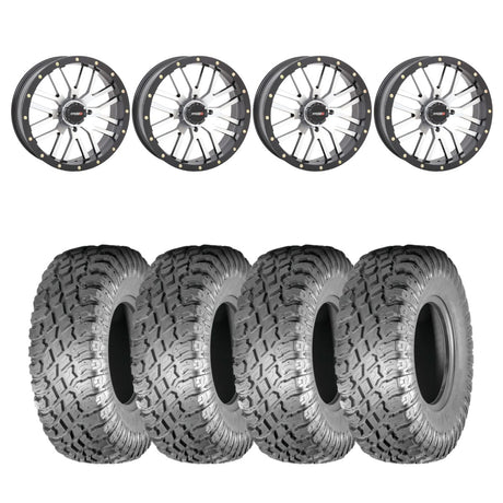 System 3 Machined ST-3 & Atturo Trail Blade X/T Wheel & Tire Kit