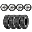 System 3 Machined ST-3 & Sedona Ridge Saw Wheels & Tire Kit