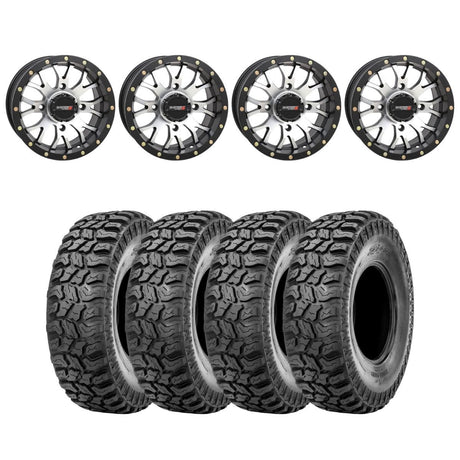 System 3 Machined ST-3 & Sedona Ridge Saw Wheels & Tire Kit