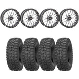 System 3 Machined ST-3 & Sedona Rockabilly Wheel & Tire Kit