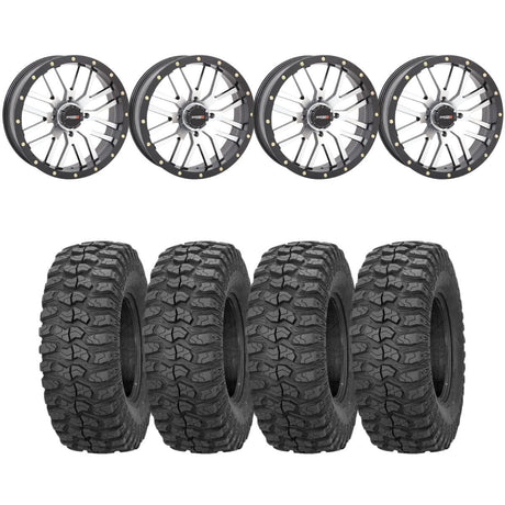 System 3 Machined ST-3 & Sedona Rockabilly Wheel & Tire Kit