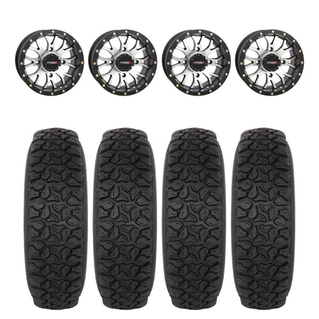 System 3 Machined ST-3 & System 3 DX440 Offroad Wheel & Tire Kit