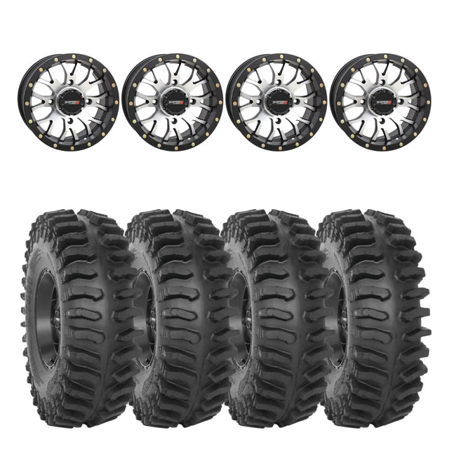 System 3 Machined ST-3 & System 3 Extreme Trail Radial XT400 Wheel & Tire Kit