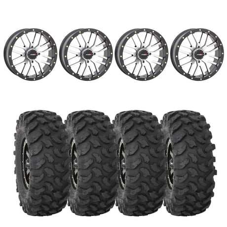 System 3 Machined ST-3 & System 3 Offroad XTR370 Wheel & Tire Kit