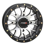 System 3 Machined ST-3 & System 3 Radial XCR350 UTV Wheel & Tire Kit