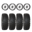 System 3 Machined ST-3 & System 3 RC500 10 Ply Rock Crawler Wheel & Tire Kit
