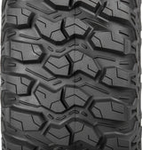 System 3 Matte Black SB-5 Beadlock & Sedona Trail Saw Wheel & Tire Kit