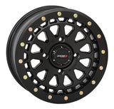 System 3 Matte Black SB-6 Beadlocks & Atturo Trail Blade Boss Wheel & Tire Kit