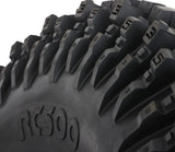 System 3 Matte Black SB-6 Beadlocks & System 3 RC500S 8 Ply Rock Crawler Wheel & Tire Kit