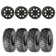 System 3 Matte Black SB-7 Beadlock & Atturo Trail Blade Boss Wheel & Tire Kit