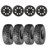 System 3 Matte Black SB-7 Beadlock & Atturo Trail Blade Boss Wheel & Tire Kit