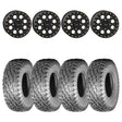 System 3 Matte Black SB-7 Beadlock & Atturo Trail Blade X/T Wheel & Tire Kit