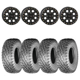 System 3 Matte Black SB-7 Beadlock & Atturo Trail Blade X/T Wheel & Tire Kit