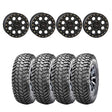 System 3 Matte Black SB-7 Beadlock & Maxxis Liberty Performance Off Road Wheel & Tire Kit