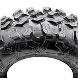 System 3 Matte Black SB-7 Beadlock & Maxxis Radial Carnivore Wheel & Tire Kit