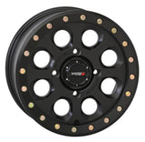 System 3 Matte Black SB-7 Beadlock & Maxxis Radial Roxxzilla Wheel & Tire Kit