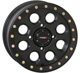 System 3 Matte Black SB-7 Beadlock & Sedona Ridge Saw Wheel & Tire Kit