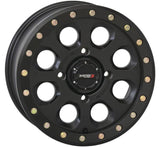 System 3 Matte Black SB-7 Beadlock & Sedona Rockabilly Wheel & Tire Kit