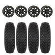 System 3 Matte Black SB-7 Beadlock & System 3 DX440 Offroad Wheel & Tire Kit
