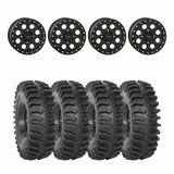 System 3 Matte Black SB-7 Beadlock & System 3 Extreme Trail Radial XT400 Wheel & Tire Kit