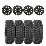 System 3 Matte Black SB-7 Beadlock & System 3 Radial XCR350 UTV Wheel & Tire Kit