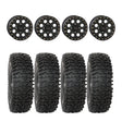 System 3 Matte Black SB-7 Beadlock & System 3 RC500 10 Ply Rock Crawler Wheel & Tire Kit