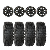 System 3 Matte Black SB-7 Beadlock & System 3 RC500 10 Ply Rock Crawler Wheel & Tire Kit