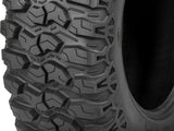 System 3 Matte Black SB-7 Beadlock & Sedona Trail Saw Wheel & Tire Kit