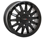 System 3 Matte Black SB-8 6-Lug Beadlock & Maxxis Radial Roxxzilla Wheel & Tire Kit