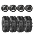 System 3 Matte Black SB-8 Beadlock 6-Lug & System 3 Extreme Trail Radial XT400 Wheel & Tire Kit