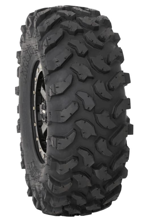 System 3 Matte Black SB-8 Beadlock 6-Lug & System 3 Offroad XTR370 Wheel & Tire Kit