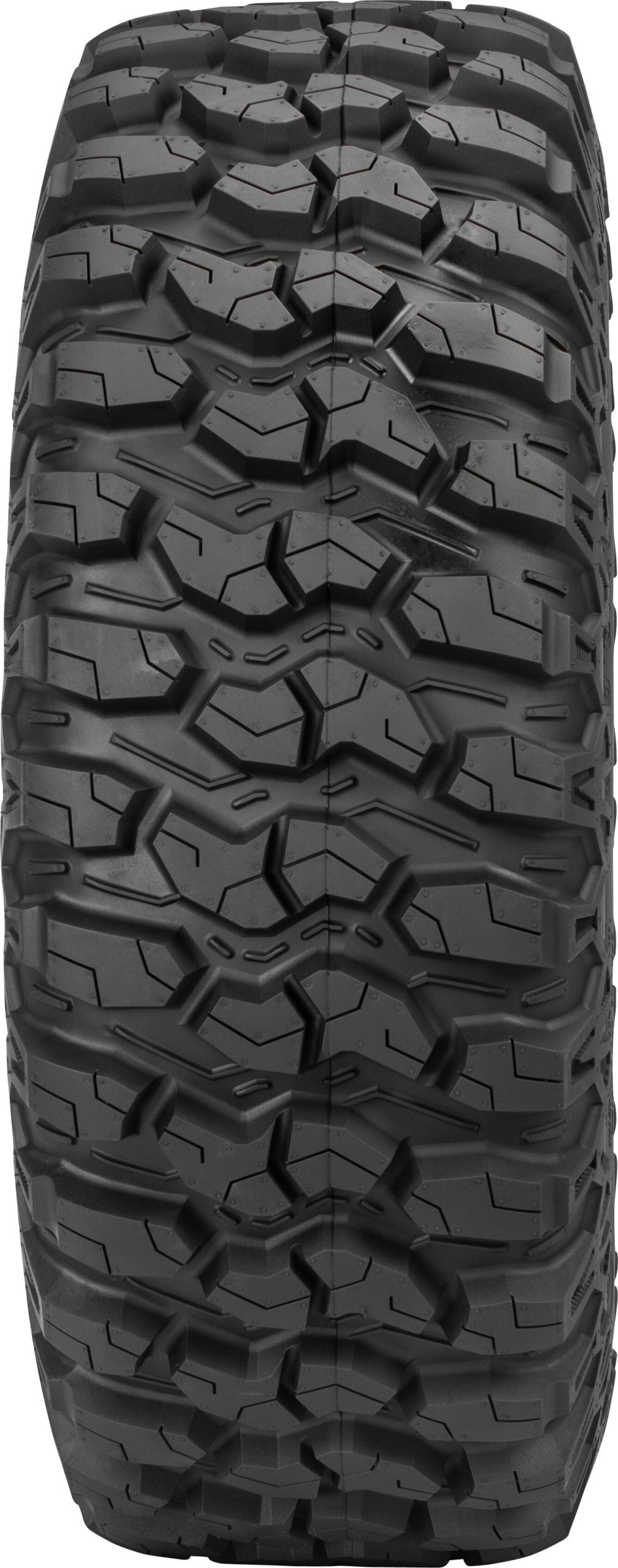 System 3 Matte Black SB-8 Beadlock 6-Lug & Sedona Trail Saw Wheel & Tire Kit